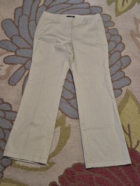 NWT Ann Taylor Petite Classic Boot Cut Khaki Pants Womens Size 6P